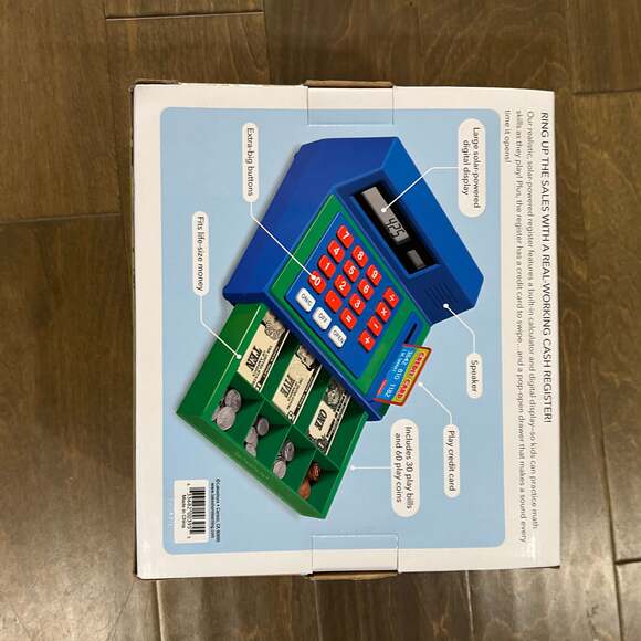 XX SOLD Lakeshore Real-Working Cash Register - Picture 3 of 3